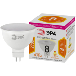 LED Lense MR16-8W-827-GU5.3  Лампа светодиодная ЭРА STD LED Lense MR16-8W-827-GU5.3 8Вт линзованная 