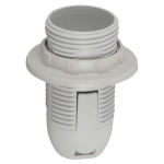 ACS PTR/KOL-E14-PLA-WH  Патрон ЭРА Е14 с кольцом пластик, белый