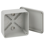 KORvp-100-100-50  Распаячная коробка ЭРА KORvp приборная подъездная открытой установки 100х100х50мм 