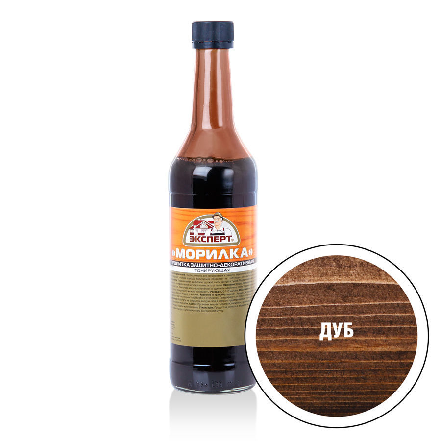 ЭКСПЕРТ Морилка дуб (0,5л; 12шт)