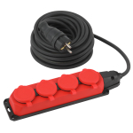 UK-4e-3x1,5-10m-IP44(KG)  Удлинитель силовой ЭРА UK-4e-3x1,5-10m-IP44(KG) с заземлением 4 розетки ка
