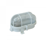 НБП 01-60-002  Светильник ЭРА НБП 01-60-002 с решеткой Евро пластик/стекло IP53 E27 max 60Вт 184х115