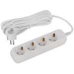 UDL-16-450-E  Удлинитель электрический ЭРА UDL-16-450-E Greenline 4 розетки с заземлением 5м ПВС 3x1