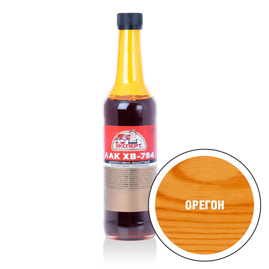 ЭКСПЕРТ Лак ХВ-784 орегон (0,5л; 12шт)