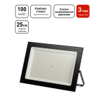 LPR-062-0-65K-300  Прожектор светодиодный уличный ЭРА PRO LPR-062-0-65K-300 300Вт 6500K IP65 призма 