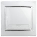 1-410-11  Розетка Intro Plano 1-410-11 с заземлением 2P+E Schuko со шторками 16А-250В + 2хUSB 5В-2 1