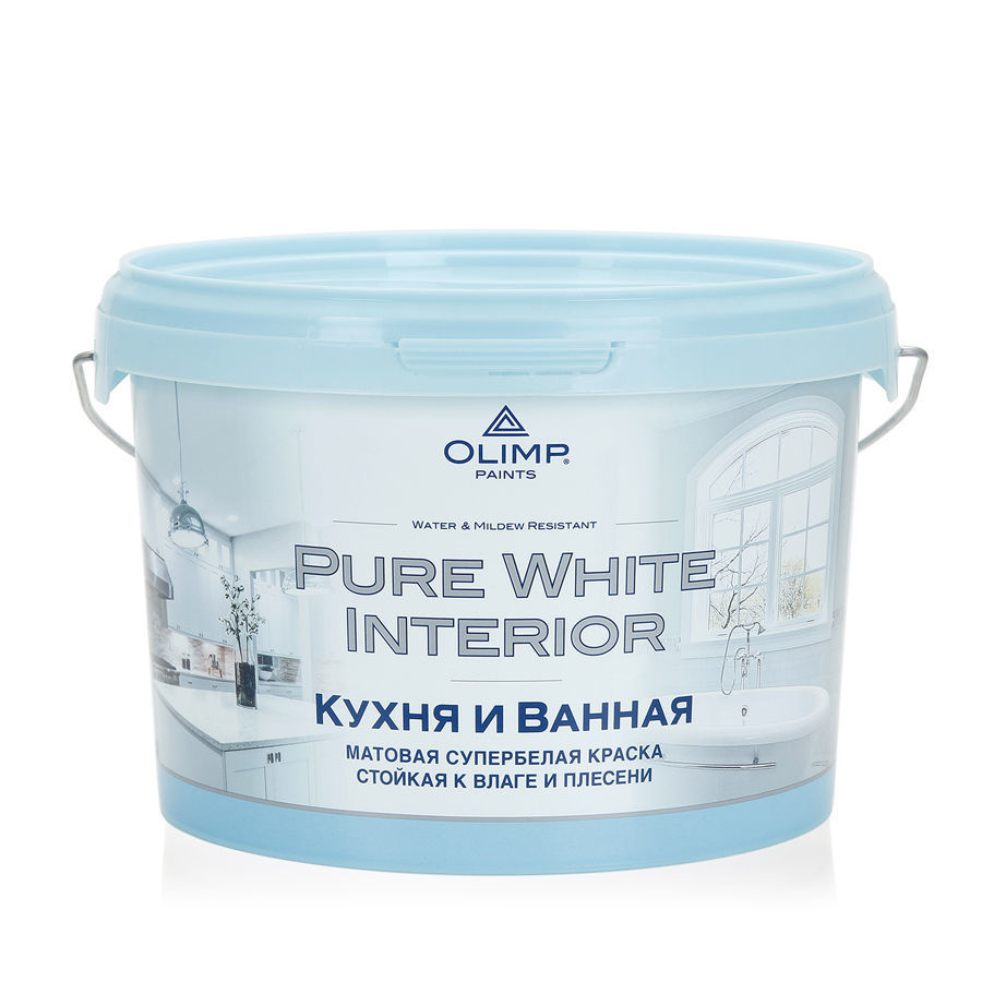 OLIMP Краска для кухонь и ванных комнат (2,5л)