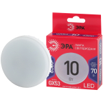 LED GX-10W-865-GX53 R  Лампа светодиодная ЭРА RED LINE LED GX-10W-865-GX53 R 10Вт таблетка холодный 