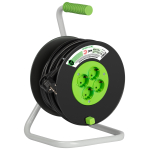 KAT-3x1.5-30m  Удлинитель силовой ЭРА GREEN LINE KAT-3x1.5-30m Greenline на катушке пластик 4 розетк