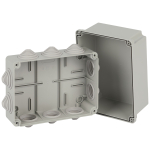 KORv-190-140-120-10g  Распаячная коробка ЭРА KORv-190-140-120-10g ОП серая 190х140х120мм на винтах 1
