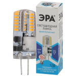 LED JC-2,5W-12V-SLC-840-G4  Лампа светодиодная ЭРА STD LED-JC-2,5W-12V-SLC-840-G4 2,5Вт силикон капс