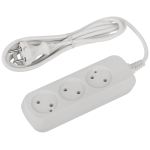 UDL-10-315  Удлинитель электрический ЭРА UDL-10-315 Greenline 3 розетки без заземления 1,5м ПВС 2x0.