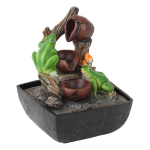 GAFN01-001  GAFN01-001 GREEN APPLE настольный фонтан с подсветкой Лягушки