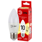 LED B35-10W-827-E27 R  Лампа светодиодная ЭРА RED LINE LED B35-10W-827-E27 R 10Вт свеча теплый белый