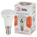 LED R39-4W-827-E14  Лампа светодиодная ЭРА STD LED R39-4W-827-E14 4Вт рефлектор теплый белый свeт Е1