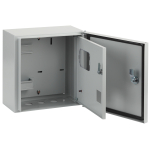 NO-140-10  Корпус металлический ЩУ-1/1-1 IP54 ЭРА 2-х дверный (310х300х150) У2 серый