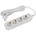 UDL-16-430-E  Удлинитель электрический ЭРА UDL-16-430-E Greenline 4 розетки с заземлением 3м ПВС 3x1