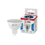 LED MR16-8W-12V-840-GU5.3  Лампа светодиодная ЭРА STD LED MR16-8W-12V-840-GU5.3 8Вт софит нейтральны