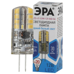 LED JC-2,5W-12V-840-G4  Лампа светодиодная ЭРА STD LED JC-2,5W-12V-840-G4 2,5Вт капсула нейтральный 