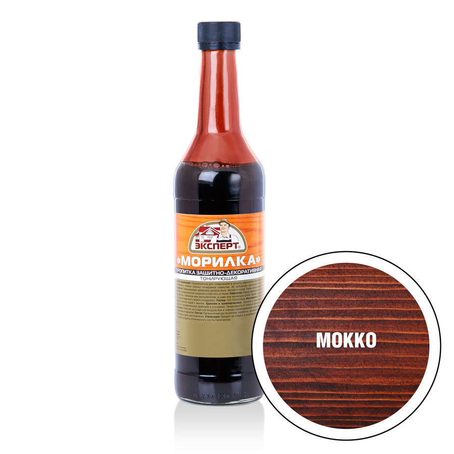 ЭКСПЕРТ Морилка мокко (0,5л; 12шт)