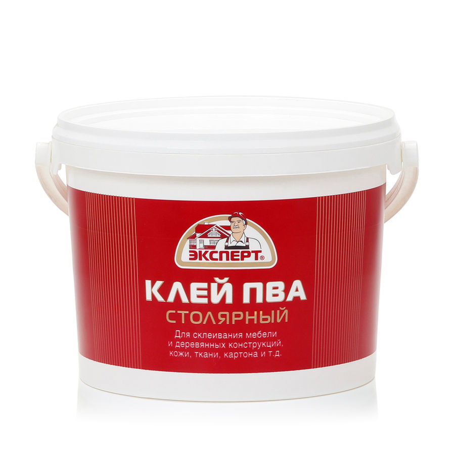 Столярный клей ПВА ЭКСПЕРТ Фасовка: 2.1 кг