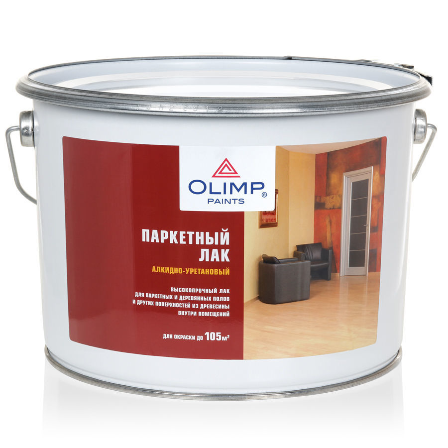 OLIMP Лак паркетный глянцевый (9л)