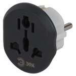 SP-1e-UVL  Разветвитель электрический ЭРА SP-1e-UVL универсальный на 1 розетку 16А белый