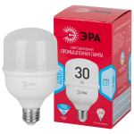 LED POWER T80-30W-4000-E27 R  Лампа светодиодная POWER ЭРА RED LINE LED T80-30W-4000-E27 R 30Вт 