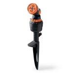 GF80005670  Дождеватель для полива GF GF80005670 круговой и секторный с турбиной для огорода 4 JET L