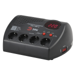 СНК-1000-Ц  СНК-1000-Ц ЭРА Стабилизатор напр. компакт, ц.д., 160-260В/220В, 1000ВА