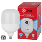 LED POWER T140-80W-4000-E27/E40 R  Лампа светодиодная POWER ЭРА RED LINE LED T140-80W-4000-E27/E40 R