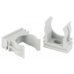 CLIP-50  Крепеж-клипса ЭРА CLIP-50 для трубы cерая d50мм 20шт