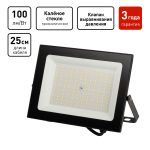 LPR-062-0-65K-100  Прожектор светодиодный уличный ЭРА PRO LPR-062-0-65K-100 100Вт 6500K IP65 призма 