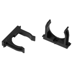 CLIP-50-B-MP  Крепеж-клипса ЭРА CLIP-50-B-MP для трубы прямой монтаж черная d50мм 25шт