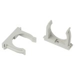 CLIP-50-G-MP  Крепеж-клипса ЭРА CLIP-50-G-MP для труб прямой монтаж серая d50мм 25шт