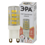 LED JCD-3,5W-CER-827-G9  Лампа светодиодная ЭРА STD LED JCD-3,5W-CER-827-G9 3,5Вт керамика капсула т