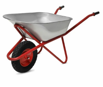 Строительная тачка Бизон, 110 литров (складная)