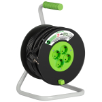 KAT-3x1.5-40m  Удлинитель силовой ЭРА GREEN LINE KAT-3x1.5-40m Greenline на катушке пластик 4 розетк
