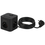CUBE-3es-1,5m-4USB-B  Удлинитель электрический ЭРА CUBE-3es-1,5m-4USB-B куб с заземлением с выключат