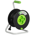 KAT-2x1-40m  Удлинитель силовой ЭРА GREEN LINE KAT-2x1-40m Greenline на катушке пластик 4 розетки бе