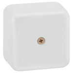 BS-W-50-50-20  Распаячная коробка ЭРА BS-W-50-50-20 для кабель-канала белая 50х50х20мм IP40