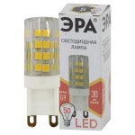 LED JCD-5W-CER-827-G9  Лампа светодиодная ЭРА STD LED JCD-5W-CER-827-G9 5Вт керамика капсула теплый 