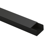 KK-B-40-25  Кабель-канал ЭРА KK-B-40-25 черный 40x25мм 24м