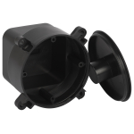 KUM-70-60  Коробка установочная ЭРА KUM-70-60 черная 70х60мм для монолитного строительства IP44