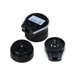 9-802-06  Соединитель Intro 9-802-06 электрический 2P+E СЭ.РВШ32-001 32А-250В ОУ карболит