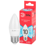 LED B35-10W-840-E27 R  Лампа светодиодная ЭРА RED LINE LED B35-10W-840-E27 R 10Вт свеча нейтральный 