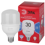 LED POWER T80-30W-6500-E27 R  Лампа светодиодная POWER ЭРА RED LINE LED T80-30W-6500-E27 R 30Вт 