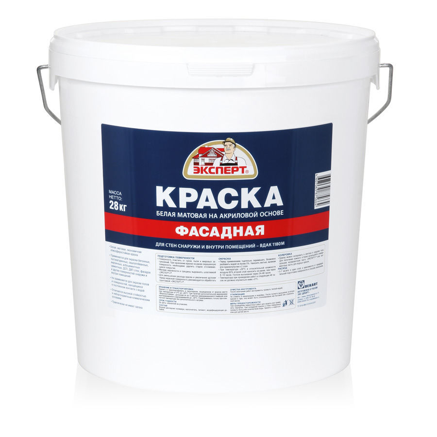 ЭКСПЕРТ Краска фасадная (28кг)