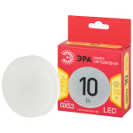 LED GX-10W-827-GX53 R  Лампа светодиодная ЭРА RED LINE LED GX-10W-827-GX53 R 10Вт таблетка теплый бе
