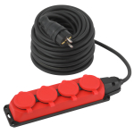 UK-4e-3x1,5-30m-IP44(KG)  Удлинитель силовой ЭРА UK-4e-3x1,5-30m-IP44(KG) с заземлением 4 розетки ка